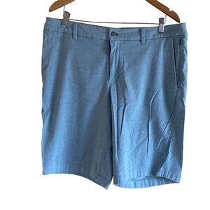 Lululemon Commission Short Qwick Oxford 11" Size 36 Blue Golf Chino Preppy